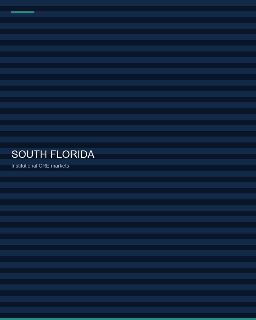 South Florida commercial skyline — the market Ordeg Capital serves